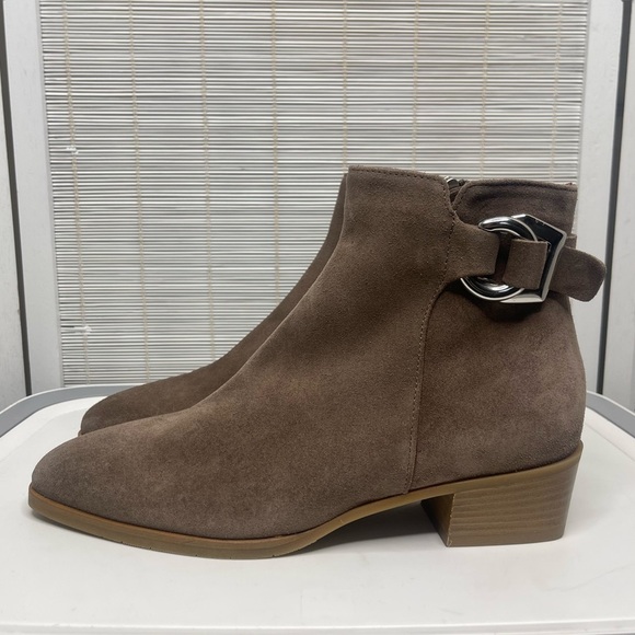 Aquatalia Faria Suede Ankle Boots - Picture 1 of 9
